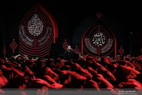 رجز خوانی میثم مطیعی در محرم ۱۴۰۱