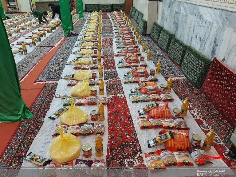 توزیع 320 بسته غذایی در ششمین مرحله از کمک های مومنانه در نطنز