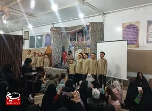 بسیجیان پایگاه حضرت خدیجه(س) یاد شهدای حادثه کرمان را گرامی&zwnj;داشتند