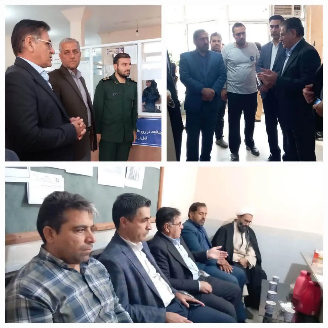 بازدید و تقدیر از تیم پزشکی بسیج دانشجویی علوم پزشکی ایلام مستقر در سراب میمه 