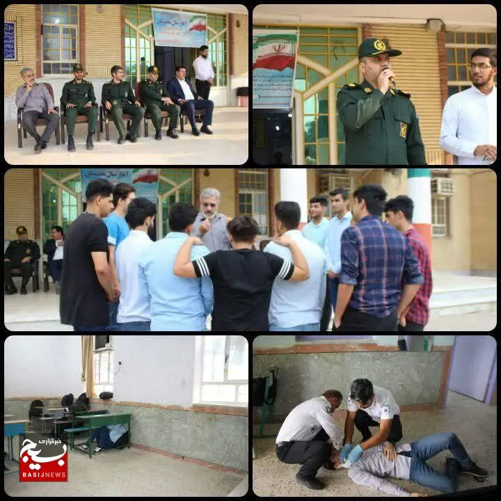 مانور پدافند غیر عامل در شوش برگزار شد
