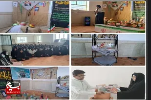 از مدیر و معلمان مدرسه دخترانه عزت روستای چاه کیچی تقدیر شد