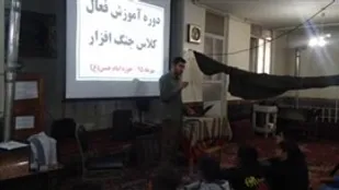 برگزاری دوره آموزش عادی به فعال بسیجیان صالح&zwnj;آباد