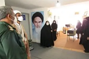 بازدیدجانشین فرمانده سپاه زهک از ایستگاه سلامت