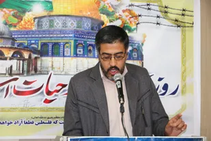 رونمایی از شعرهایی با موضوع روز قدس در بسیج دانشجویی