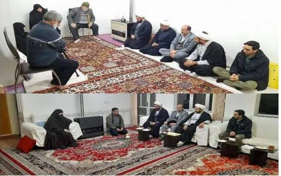 تکریم مقام پدرشهدا در فرخشهر