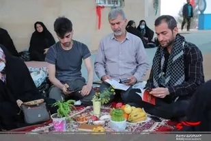 فیلم| تحویل سال نو در یادمان شهدای هفت تپه