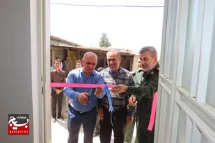 یک باب خانه مددجو محروم،  ساخت جهادگران در باغملک افتتاح شد