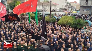 برگزاری اجتماع جاماندگان اربعین حسینی در گیلان