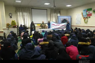 دوره عملی آمادگی دفاعی مدارس دخترانه همدان