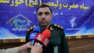 تجمع عشایر خوزستان در حمایت از انقلاب و آمادگی برای استقبال از زائران اربعین
