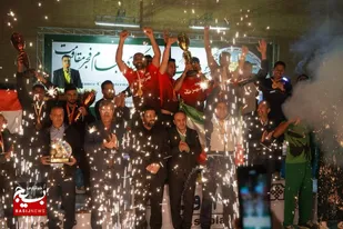 قهرمانی ایران در مسابقات بین المللی کبدی  "جام فجر مقاومت"+تصاویر