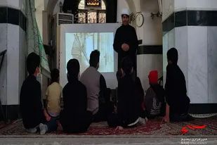 ویژه برنامه ایام فاطمیه برای نونهالان فاطمی به همت پایگاه مقاومت امام حسین (ع) سرخه برگزار شد