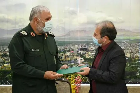 تجلیلِ سپاه از مجموعه شهرداری شهرکرد