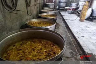 ۱۰هزار نفر بر سفره ام المومنین اطعام شدند