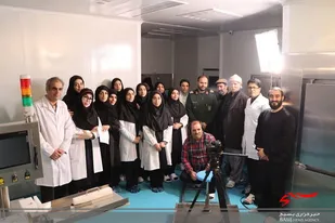 بازدید جانشین فرمانده سپاه کربلا از پشت صحنه فیلم &laquo;اینجا ایران است&raquo;