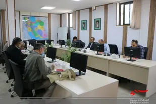 جلسه تخصصی فرمانده بسیج وزارت دفاع با مسئول سازمان بسیج حقوقدانان کشور