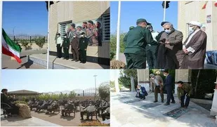برگزاری صبحگاه مشترک در فرودگاه بین&zwnj;المللی شهدا شاهرود+ تصاویر