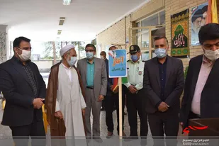 آغاز سال تحصیلی جدید با رعایت پروتکل بهداشتی در بهاباد