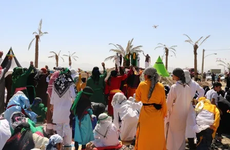 بازسازی واقعه غدیر در شهرکرد