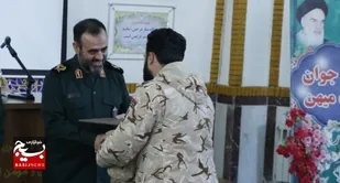 تجلیل از سربازان برتر  جشنواره علی اکبر علیه السلام