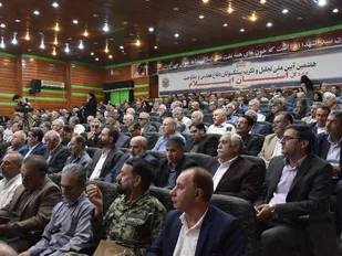 هفتمین آیین تجلیل از پیشکسوتان جهاد در ایلام برگزار شد
