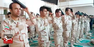مرزبانان خراسان رضوی هتک حرمت به قرآن کریم را محکوم کردند + عکس