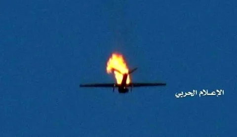 ارتش یمن یک پهپاد جاسوسی آمریکایی را سرنگون کرد