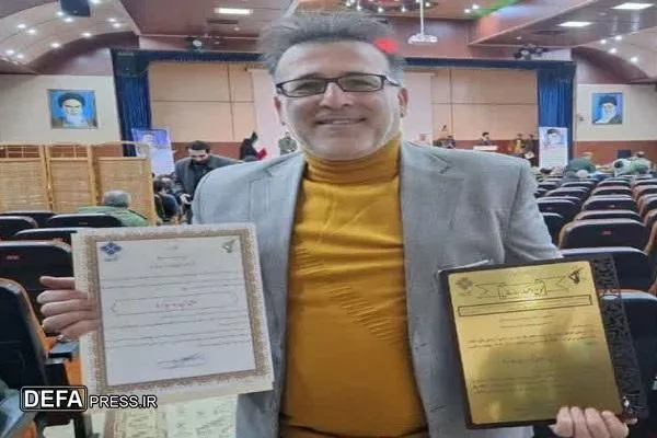 افتخاری دیگر برای سازمان بسیج هنرمندان استان مازندران