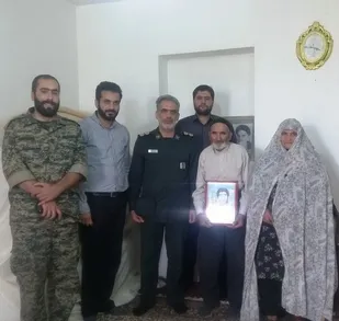 بازديد فرمانده ناحيه مقاومت بسیج گلپايگان از گروه جهادي شهيد چمران