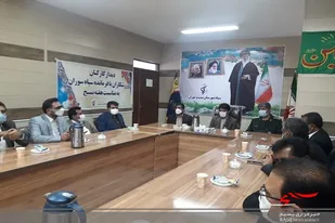 دیدار ریاست شورای ورزش و جوانان با فرمانده ناحیه مقاومت بسیج سپاه سیب و سوران