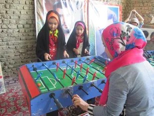 مسابقات ورزشي آمادگی جسمانی و همگاني پايگاه مطهره همدان