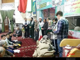آیین تقدیر از جهادگران بسیجی پایگاه بادامی همدان برگزار شد