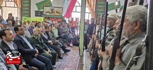 رزمایش فداییان ولایت عشایر بخش انابد بردسکن برگزار شد