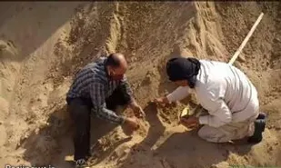 کشف پیکر ۲ شهید دفاع مقدس در عراق
