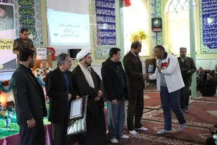 همایش تجلیل از ورزشکاران روستای حسین&zwnj;آباد عاشوری برگزار شد+تصاویر