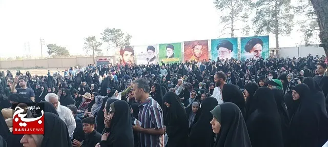 قدردانی فرمانده سپاه اسلامشهر‌ از حضور با شکوه مردم در تشییع پیکر شهید جانی بت اوشانا