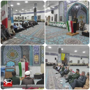 مراسم تجلیل از رزمندگان و ایثارگران دفاع مقدس روستای بنه گز تنگستان برگزار شد