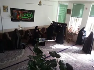 عزای فاطمی در روز شهادت فاطمه (س) حوزه نرجس خاتون ناحیه مرکزی