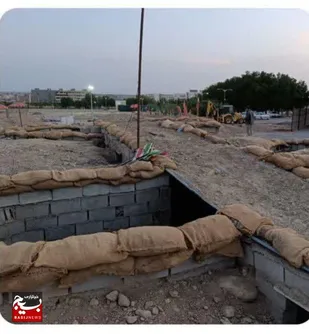 باسازی کانال کمین یونس به مناسبت هفته دفاع مقدس در ایرانشهر&nbsp;