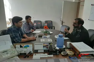 نشست فرمانده حوزه ولایت با فرمانده واحد پیشگامان برگزار شد