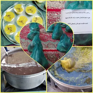 مرحله سوم کمک های مومنانه حوزه مقاومت بسیج خواهران رفسنجان به روایت تصویر