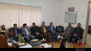 ديدار فرماندار شهرستان تویسرکان با فرمانده سپاه شهرستان