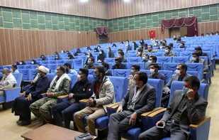 نشست مسئولین علمی ، پژوهشی در روز بسیج علمی ، پژوهشی شهرستان زرند برگزار شد