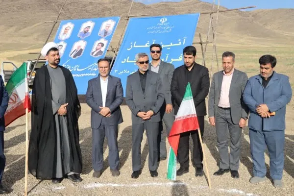 آغاز عملیات احداث شهرک ۳۰۰ هکتاری صنفی و صنعتی در ملایر