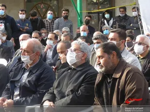 مراسم بزرگداشت هفتمین روز شهادت شهید مدافع حرم برسنجی در سوادکوه برگزار شد + تصاویر