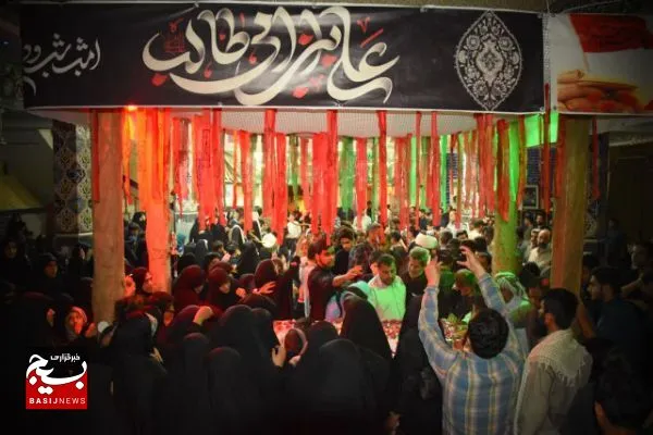 برگزاری مراسم استقبال و وداع با یک شهید گمنام در شهر عسلویه