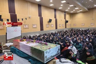 تشییع پیکر مطهر شهدای گمنام در تویسرکان