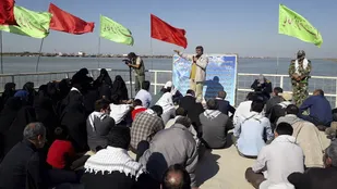 کاروان راهیان نور دانش آموزی اردبیل در یادمان عملیات والفجر ۸