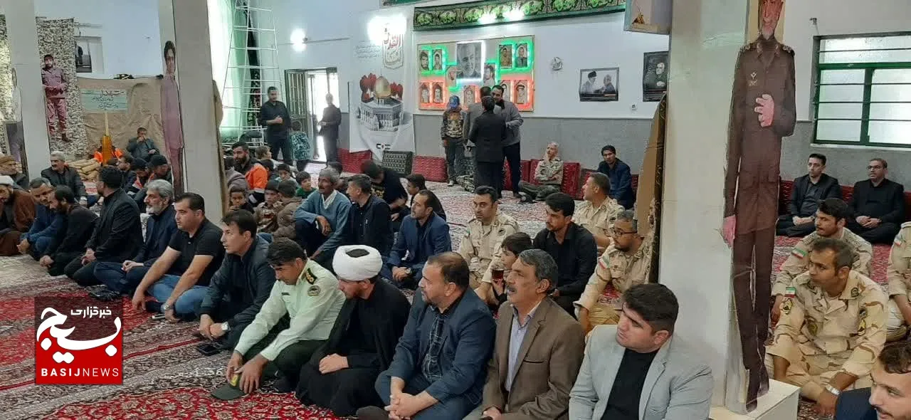 یادواره شهدای خدمت و شهدای بخش باجگیران شهرستان قوچان برگزار شد